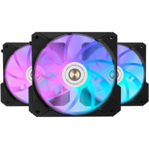 Вентилятор ALSEYE i12B-K3 Black 120x120x25mm DC 12V, 0.21A 800-1800