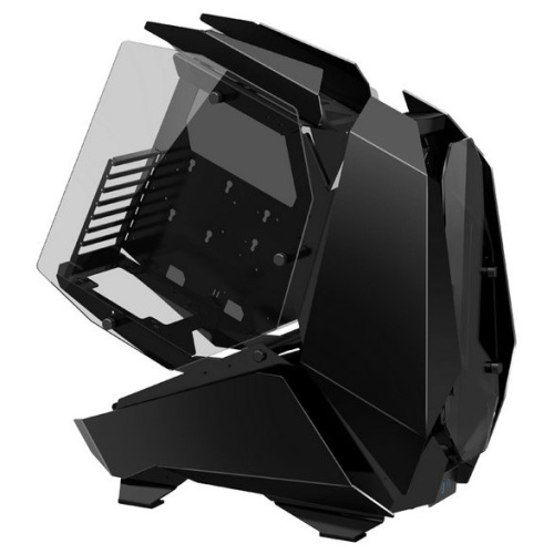 Корпус Jonsbo MOD-5 Black без БП, боковые панели из закаленного стекла, mini-ITX, micro-ATX, ATX, черный