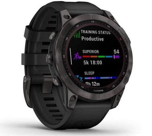 Спортивные часы Garmin Fenix 7 Sapphire Solar