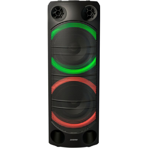 Минисистема Digma D-MC1720 черный