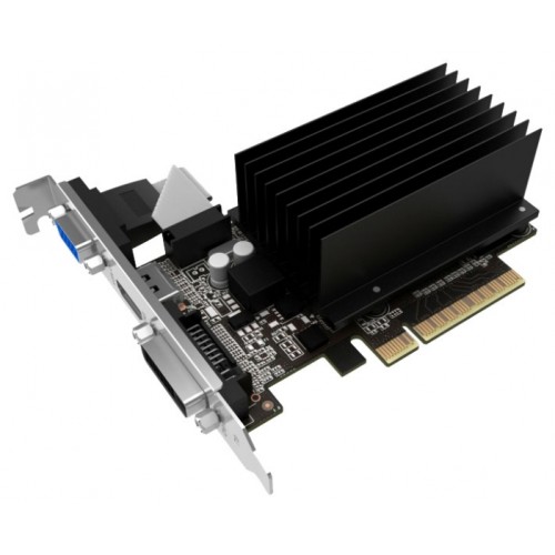 Видеокарта PALIT GeForce GT710 Silent (NEAT7100HD46-2080H) 2GB 64Bit GDDR3 (954/1600) D-SUB/DVI/HDMI