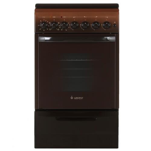 Комбинированная плита Gefest 5102-02 0001 коричневый