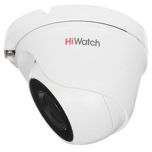 Камера видеонаблюдения HiWatch DS-T203(B) 3.6-3.6мм HD-CVI HD-TVI цветная корп. белый