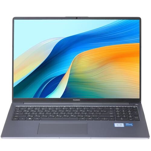 Ноутбук Huawei MateBook D 16 MCLG-X (53014CNB) 16", IPS, Intel Core i5 13420H 2.1ГГц, 8 ядер, 8ГБ 512 ГБГБ SSD, Intel UHD Graphics, FreeDOS, серый космос