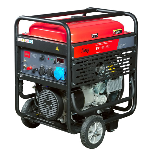 Бензиновый генератор fubag bs 11000 a es 641053