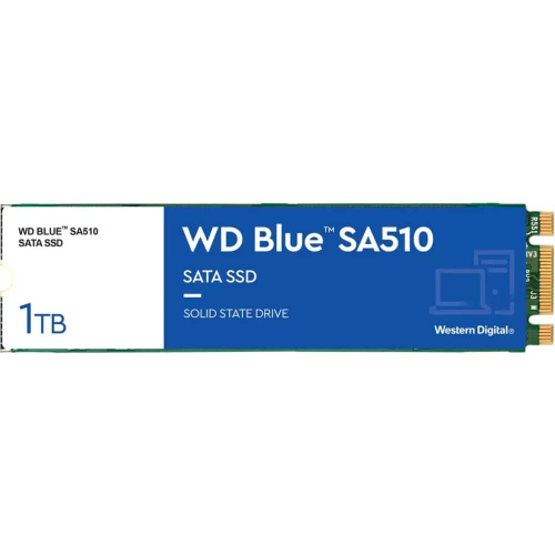 SSD WD Blue SA510 WDS100T3B0B 1.0TB, M.2(22x80mm)