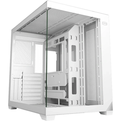 Корпус PcCooler C3T700 WH, без БП Midi-Tower, TG, no fans, 1xUSB-A 3.0 + 2.0 1xUSB-C, ATX, mITX White