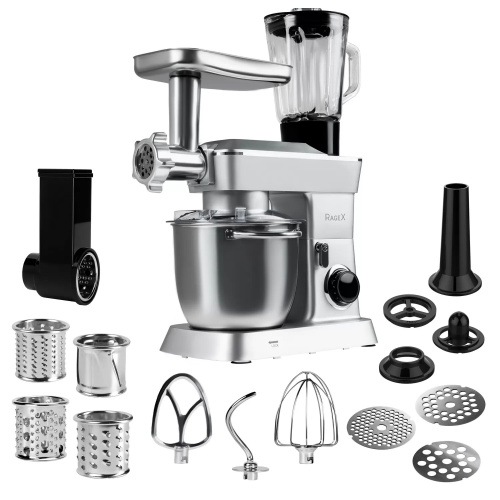 Кухонный комбайн RageX R112-900 серебристый