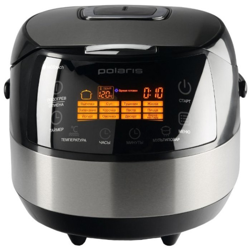 Мультиварка Polaris PMC 0517AD серебристый/черный