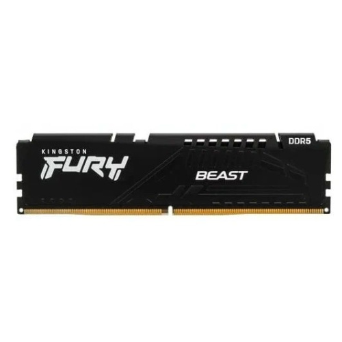 ОЗУ Kingston FURY Beast (KF552C40BBK2-16) DDR 5 DIMM 16Gb PC41600, 5200Mhz, Black CL40 (Kit of 2) (retail)