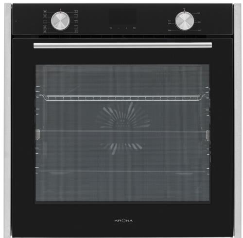 Электрический духовой шкаф KRONA QUENDEL 60 BL/S черный