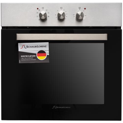 Электрический духовой шкаф Schaub Lorenz SLB EE6313 серебристый