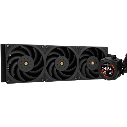 СВО Thermalright Core Vision 360 (C-Vision-360-BL) Soc-AM5/AM4/1200/1700/1851 черный 4-pin 28.1dB Al LCD Ret