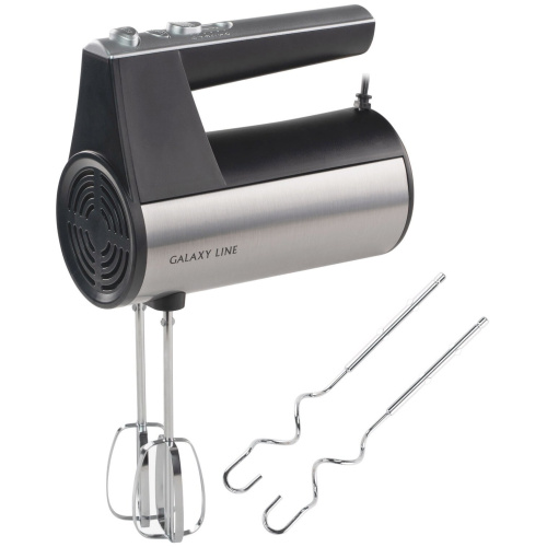 Миксер Galaxy GL 2223 черный/серебристый