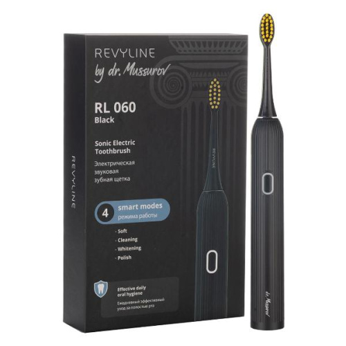 Электрическая зубная щетка Revyline RL 060 чёрная