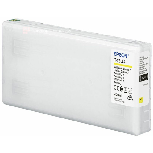 Картридж Epson C13T43U440 T43U Yellow Surelab SL-D800