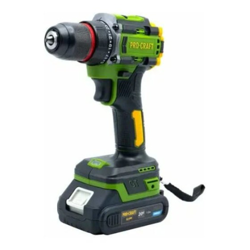 Шуруповерт PROCRAFT PA18LiPro (АКБ 1.5Ач+ЗУ+Кейс)