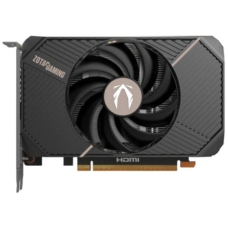 Видеокарта ZOTAC Gaming GeForce RTX 5050 Solo 8Gb (ZT-B50500G-10L) DDR6 128 bit 3*DP/HDMI 1*Fan RTL