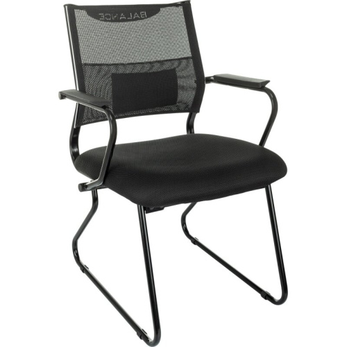 Кресло Бюрократ CH Balance-Av черный Elastic-102 TW-11 сетка/ткань полозья металл черный