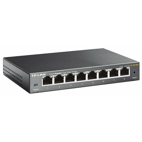 Коммутатор TP-Link TL-SG108PE 8G 4PoE 55W управляемый