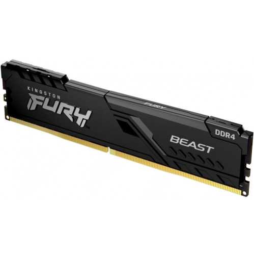 ОЗУ Kingston KF432C16BB/16 DRAM 16GB 3200MHz DDR4 CL16 DIMM FURY Beast Black EAN: 740617319859