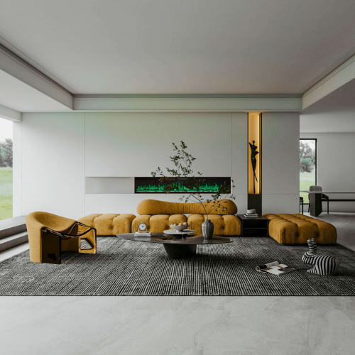 Электроочаг RealFlame Diamond 100, с муляжом дров и кристаллами