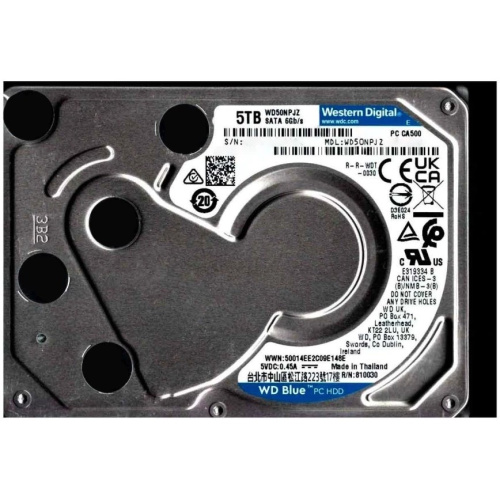 HDD WD WD50NPJZ SATA3 5Tb 2.5" Blue 4800 RPM 128Mb