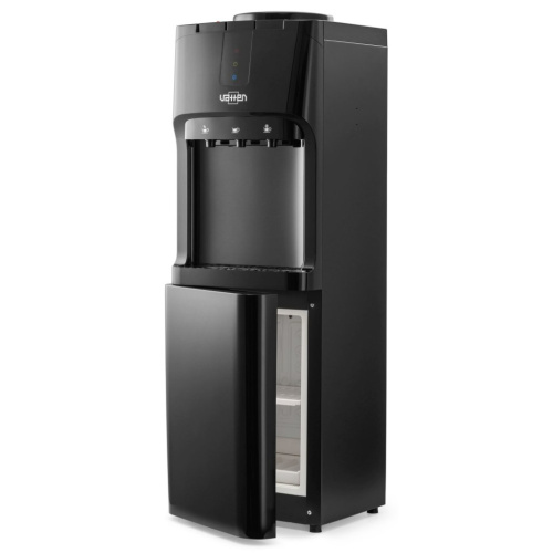 Кулер Vatten V02NE напольный электронный черный/черный