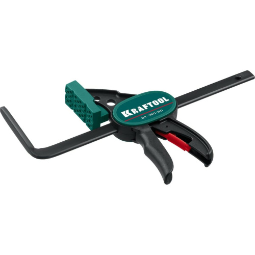 Струбцина быстрозажимная универсальная для направляющих шин KRAFTOOL GT 32237 160 мм