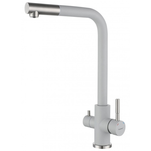 Смеситель для кухни GRANFEST Quarz Z-5421 Серый