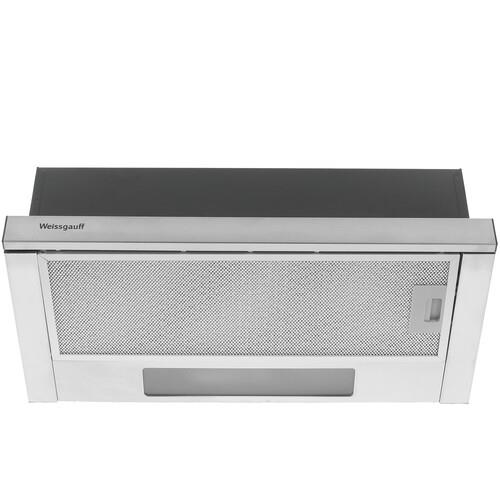Вытяжка телескопическая Weissgauff TEL 06 1M IX серебристый/серебристый