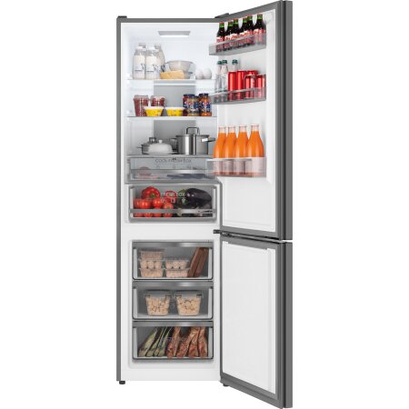 Холодильник Weissgauff WRK 2000 Total NoFrost Inverter Beige Glass