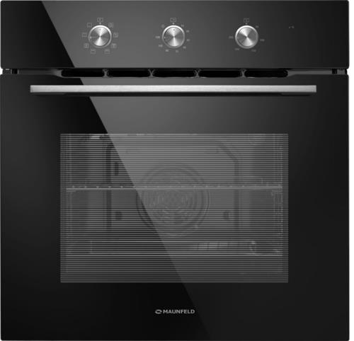 Электрический духовой шкаф MAUNFELD MEOC708PB черный