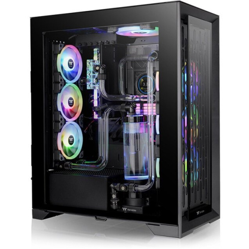 Корпус Thermaltake CTE T500 TG ARGB черный (CA-1X8-00F1WN-01) без БП ATX 3x140mm 2xUSB3.0 1xUSB3.1 audio bott PSU