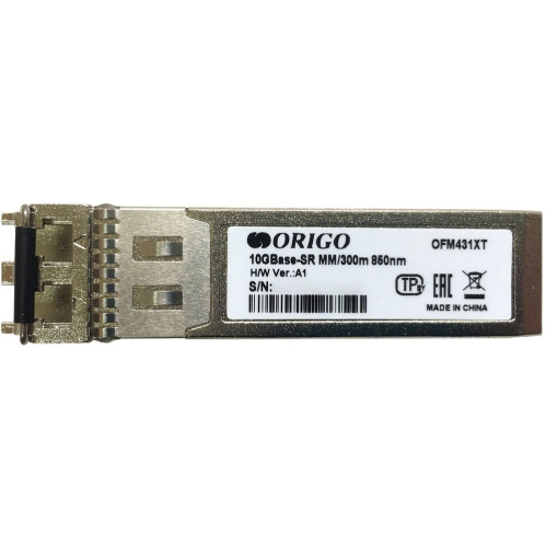 Трансивер SFP+ ORIGO OFM431XT/A1A 10GBase-SR (Duplex LC), 850нм, многомод, до 300м