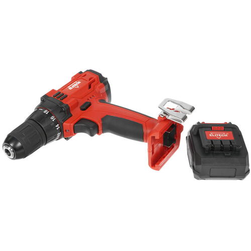 Шуруповерт ELITECH ДА 12 СЛ2 (2.0Ач) Е2201.004.01