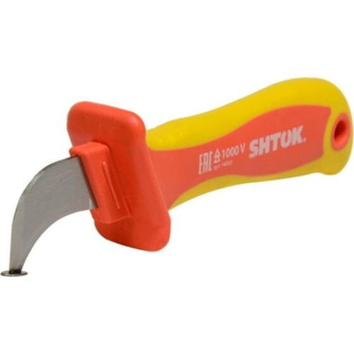 Нож для снятия изоляции SHTOK 14003 с пяткой 1000В (VDE)