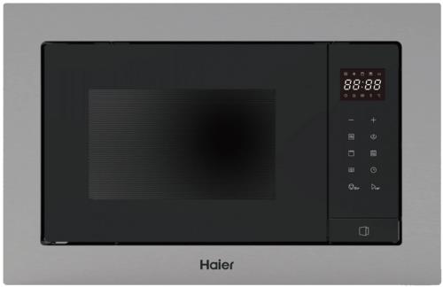 Встраиваемая микроволновая печь Haier HMX-BTG207X серебристый