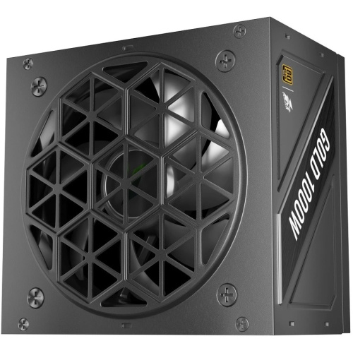 Блок питания 1STPLAYER NGDP Gold (HA-1000BA4) 1000W Black / ATX 3.1, APFC, 80 Plus Gold, LLC+DC-DC, 120mm fan, full modular