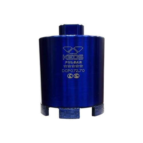 Коронка алмазная по бетону KEOS Pulsar (DCP072.70) 72/70мм