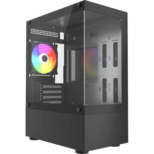 Корпус Accord ACC-285-02B, mATX, без БП, черный