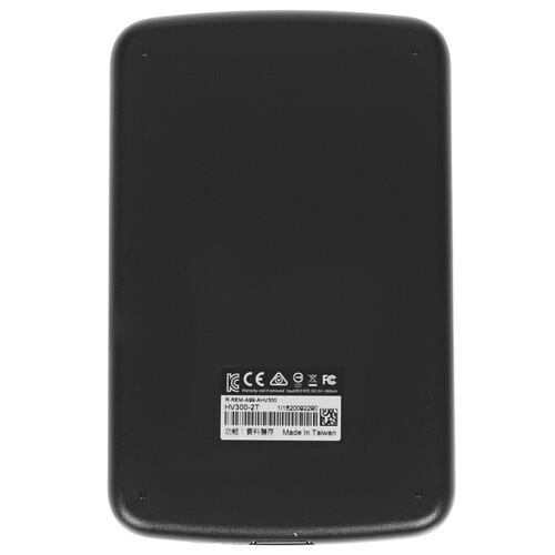 2 ТБ Внешний HDD ADATA HV300 [AHV300-2TU31-CBK]