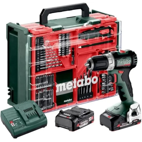 Дрель-шуруповерт Metabo BS 18 L BL Set 18Вт аккум. (613155710)