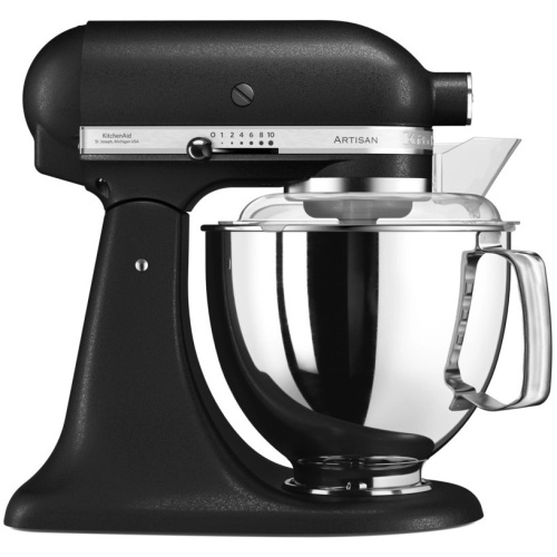 Планетарный миксер KitchenAid Artisan 5KSM175PSEBK (124718) черный чугун