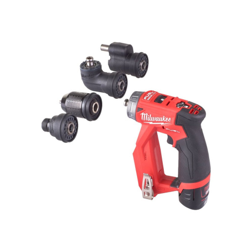 Дрель-шуруповерт Milwaukee M12 FDDXKIT-202X FUEL (4933464979) 2АКБ+ЗУ безуд
