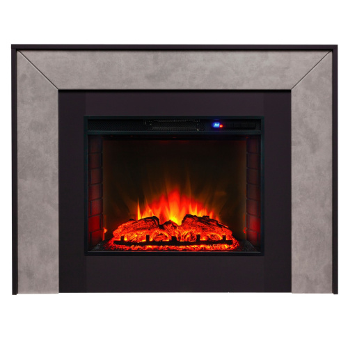 Электрокамин RealFlame Jersey 25,5 GR графит с очагом Sparta 25,5 LED