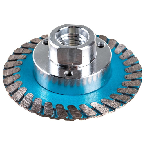 Диск алмазный отрезной TRIO-DIAMOND 65хм14 Турбо с фланцем FHQ442