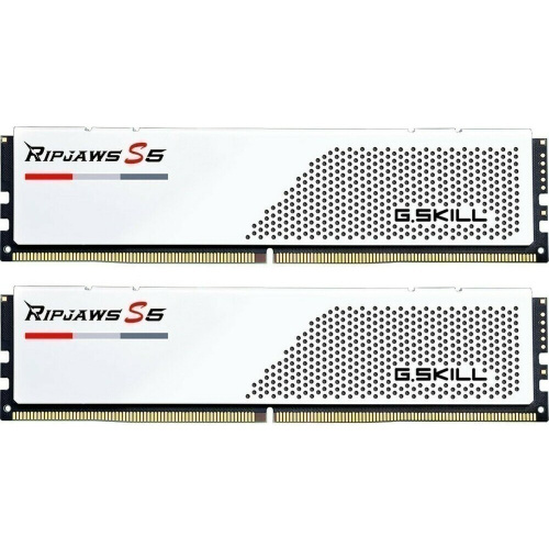 ОЗУ G.SKILL Ripjaws S5 64GB (F5-6000J3040G32GX2-RS5W) (2x32GB) DDR5 6000MHz CL30 (30-40-40-96) 1.4V / White