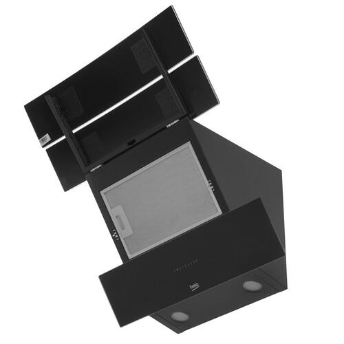 Вытяжка наклонная Beko HCA 62640 B черный/черный