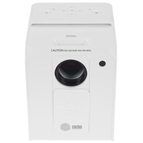 Проектор Cactus CS-PRC.04WT.WUXGA-A белый